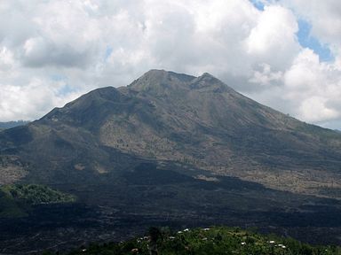 Bali - Vulkangebiet am Mount Batur