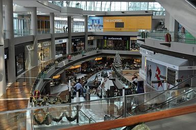 Singapore - Shopping Mall at Marina Sands