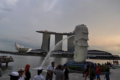 Singapore - Marina Bay/Merlion