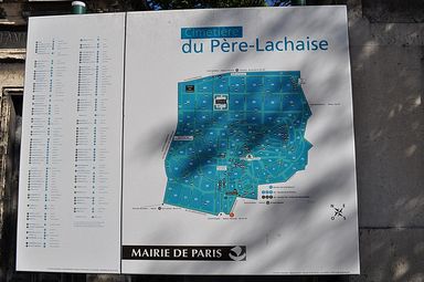 Paris - Cimetiere du Pere-Lachaise