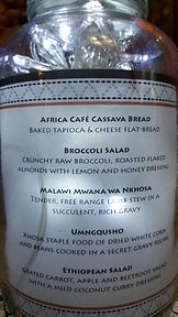 The Africa Cafe, Cape Town