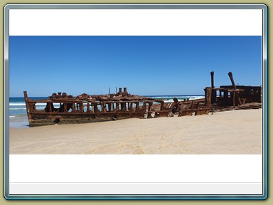 S.S. Maheno - 75 Mile Drive Beach/ Fraser Island (QLD)
