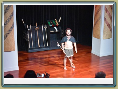 Maori Cultural Performance at Auckland War Memorial Museum (NZL)