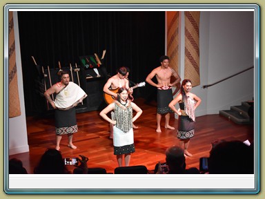 Maori Cultural Performance at Auckland War Memorial Museum (NZL)
