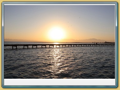 Sonnenuntergang in der Soma Bay