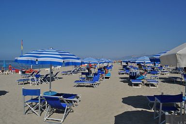 Viareggio - Strand (Italien)