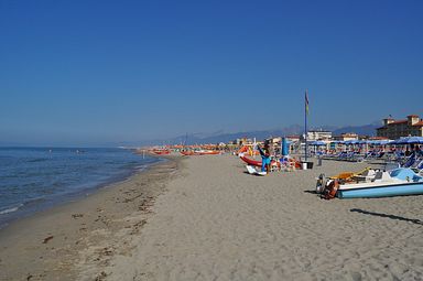 Viareggio - Strand (Italien)