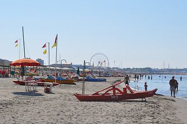 Viareggio - Strand (Italien)