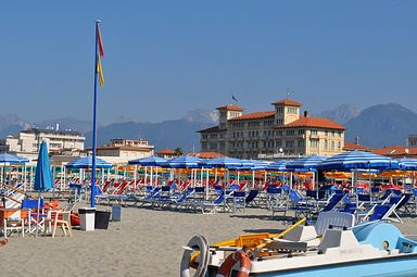 Viareggio - Strand (Italien)