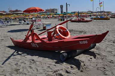 Viareggio - Strand (Italien)