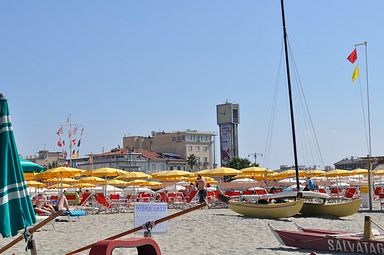 Viareggio - Strand (Italien)