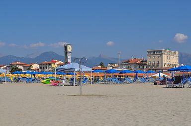 Viareggio - Strand (Italien)