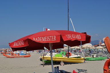 Viareggio - Strand (Italien)