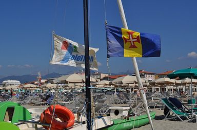 Viareggio - Strand (Italien)