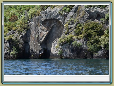 Maori Rock Carvings, Lake Taupo (NZL)